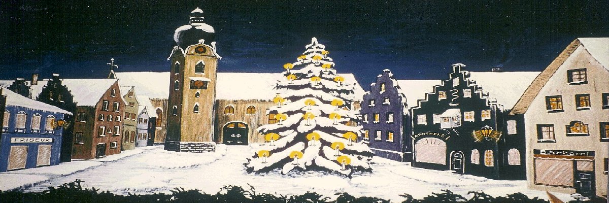 Klaus Wehnert Weihnachtslandschaft 4